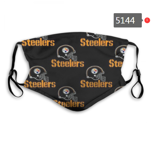 2020 NFL Pittsburgh Steelers #6 Dust mask with filter